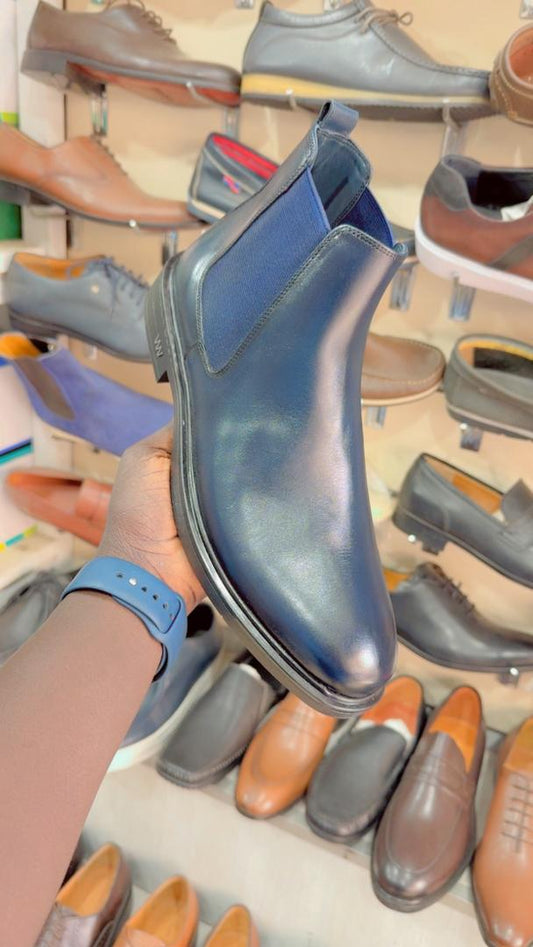 Bottines Chelsea en Cuir Premium