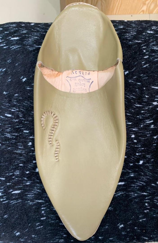 Babouches Traditionnelles en Cuir simple