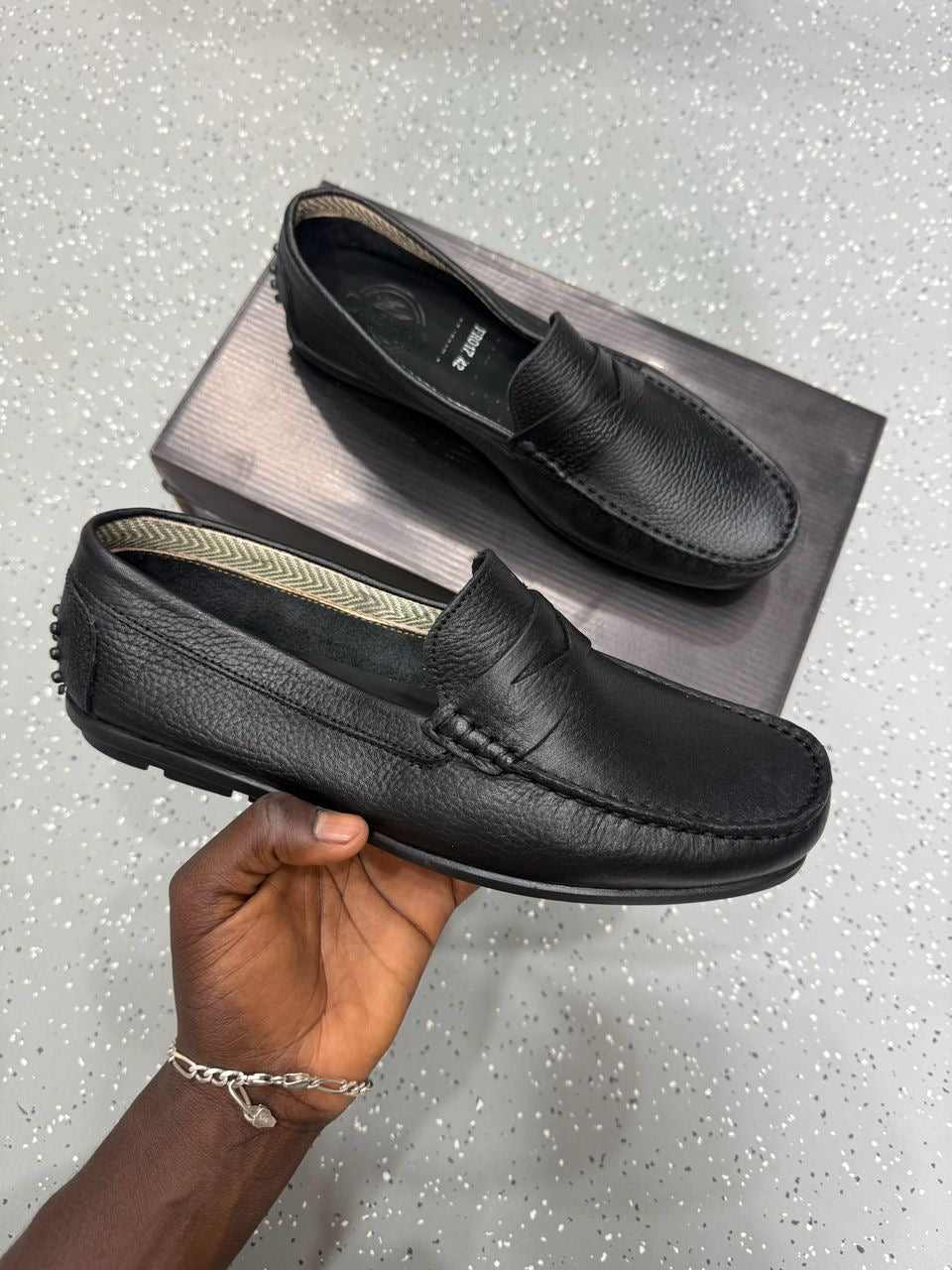 Mocassins Classiques en Cuir