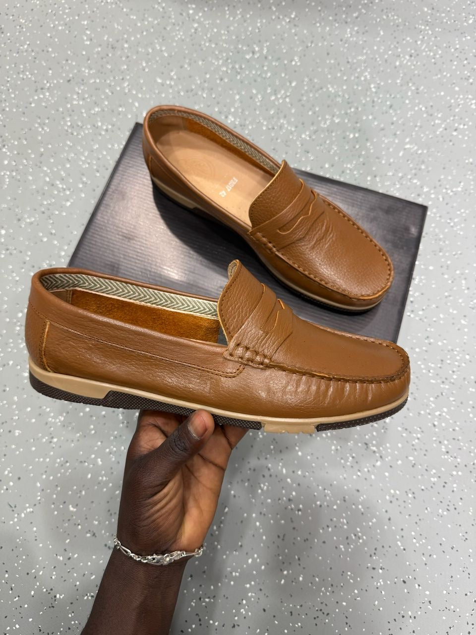 Mocassins Classiques en Cuir