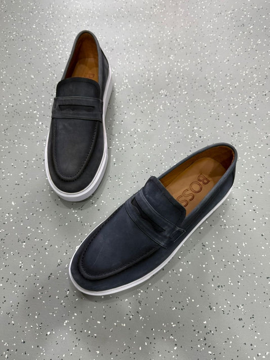 Sneakers Classiques en Cuir Premium
