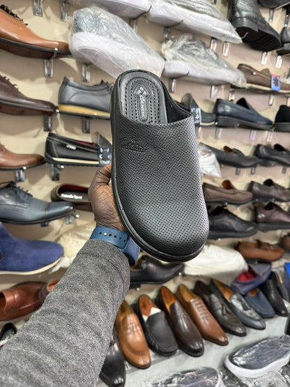Mocassins en Cuir Noir