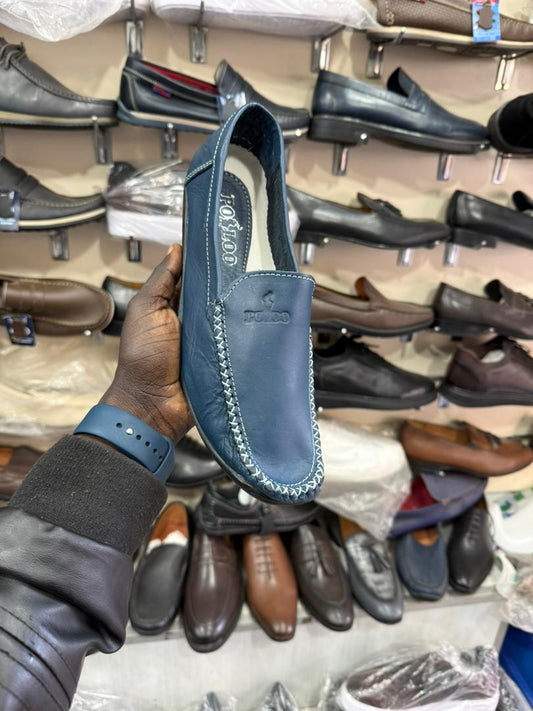 Mocassin Polo Noir Classique