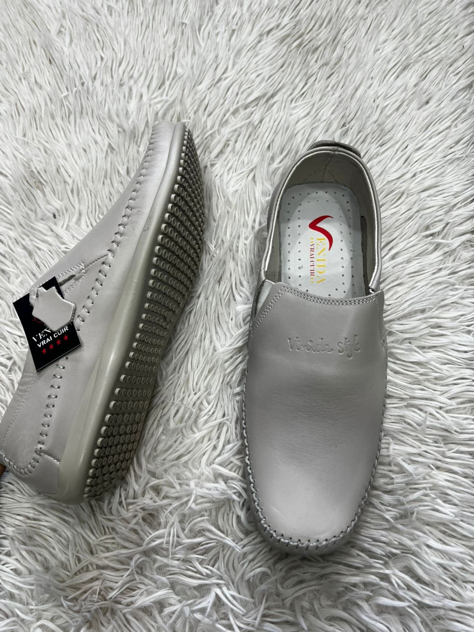 Mocassins AIKI en Cuir Véritable