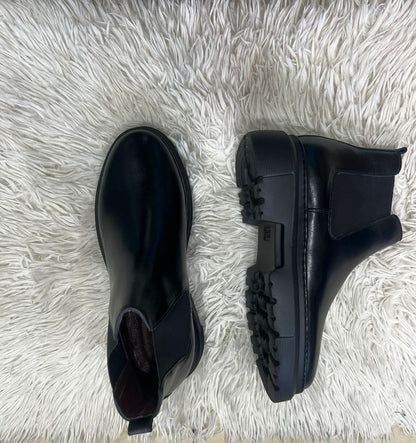 Bottines Homme Chelsea en Cuir Noir